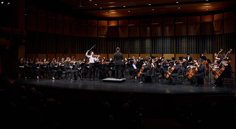 University Symphony Orchestra with Stefan Jackiw