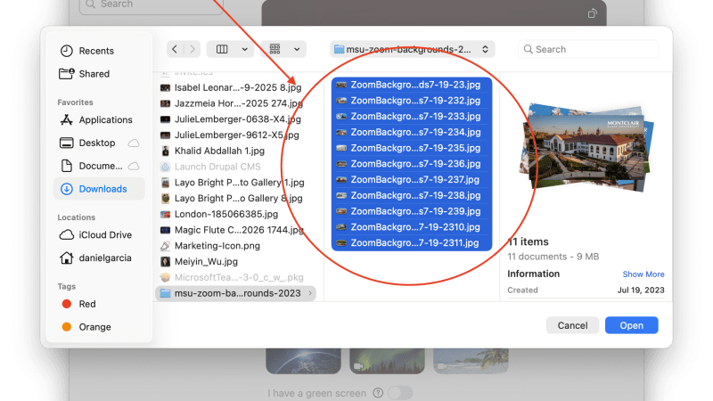 Uploading all images from Zip File.
