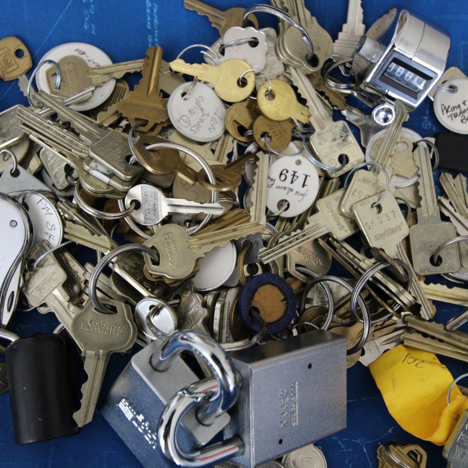 Photo of door keys