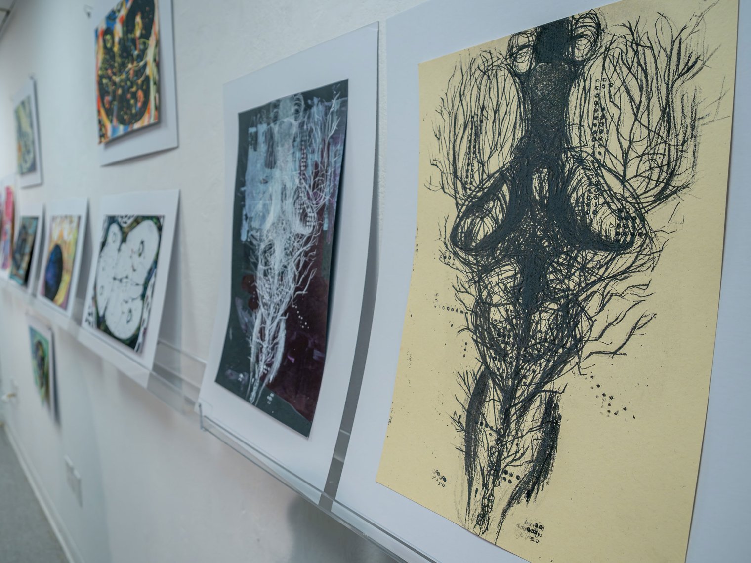 Artwork created by Montclair students.