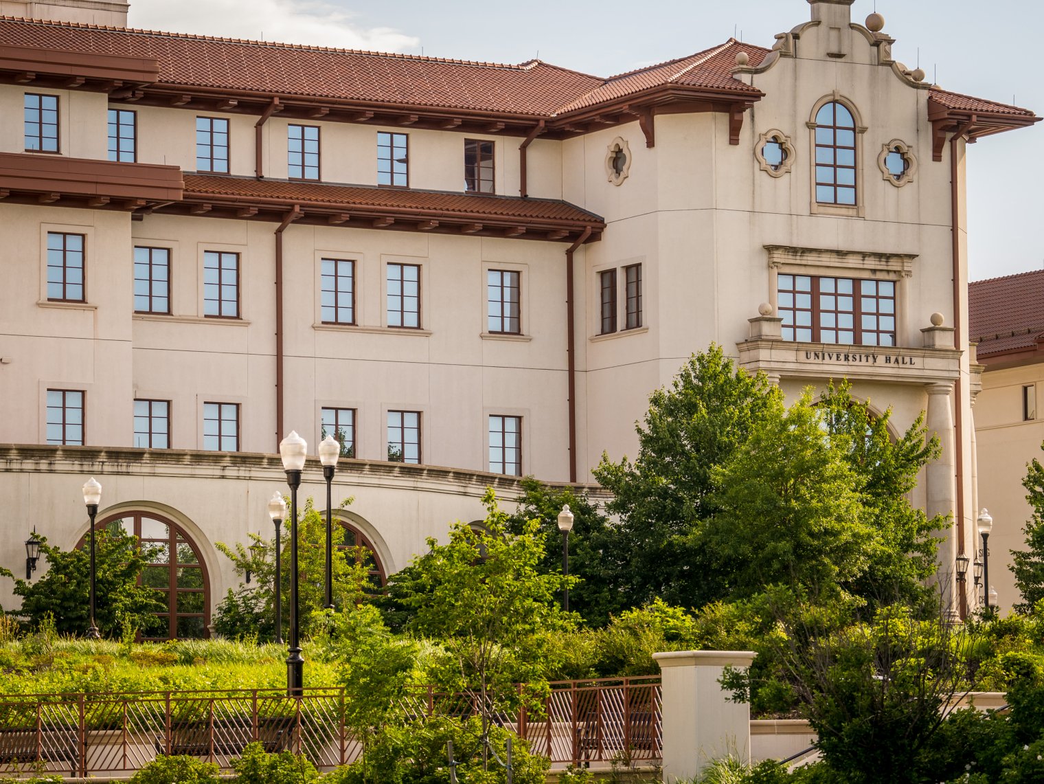 A picture of a building on campus.