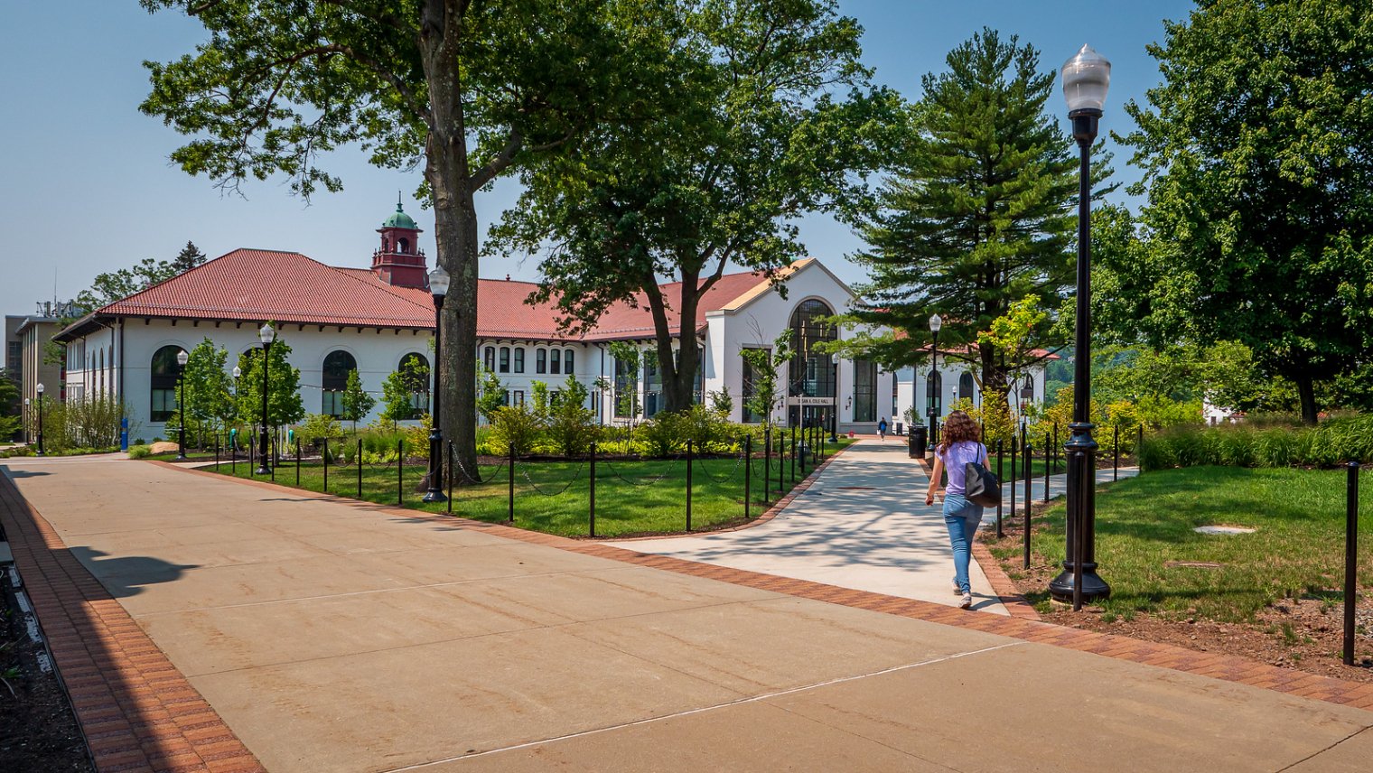 This picture shows a building on Montclair's campus.