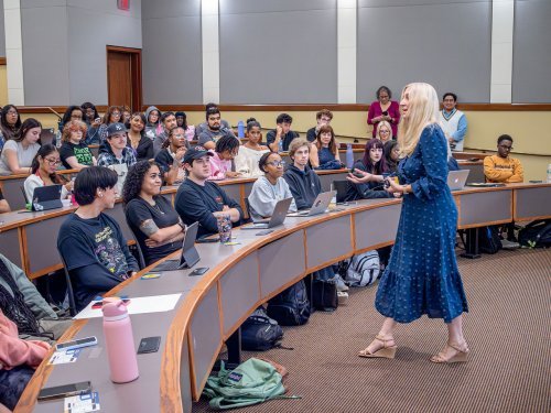 students in a classroom in modern day