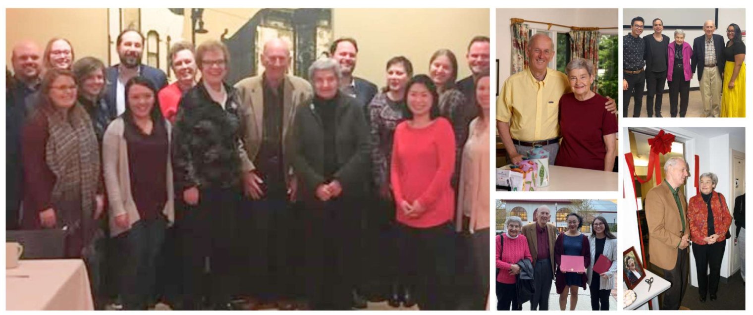 Groups of people with Tom Ott