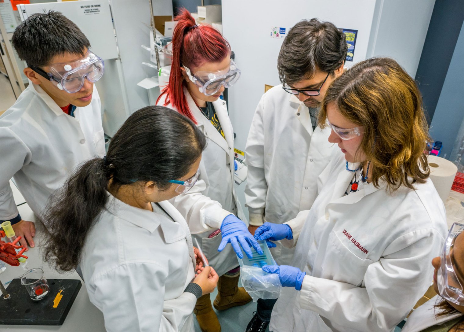 biochemistry lab research group