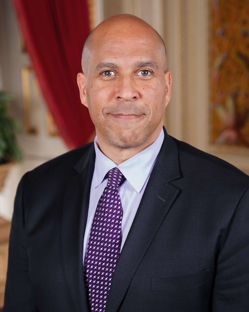 headshot of Senator Booker