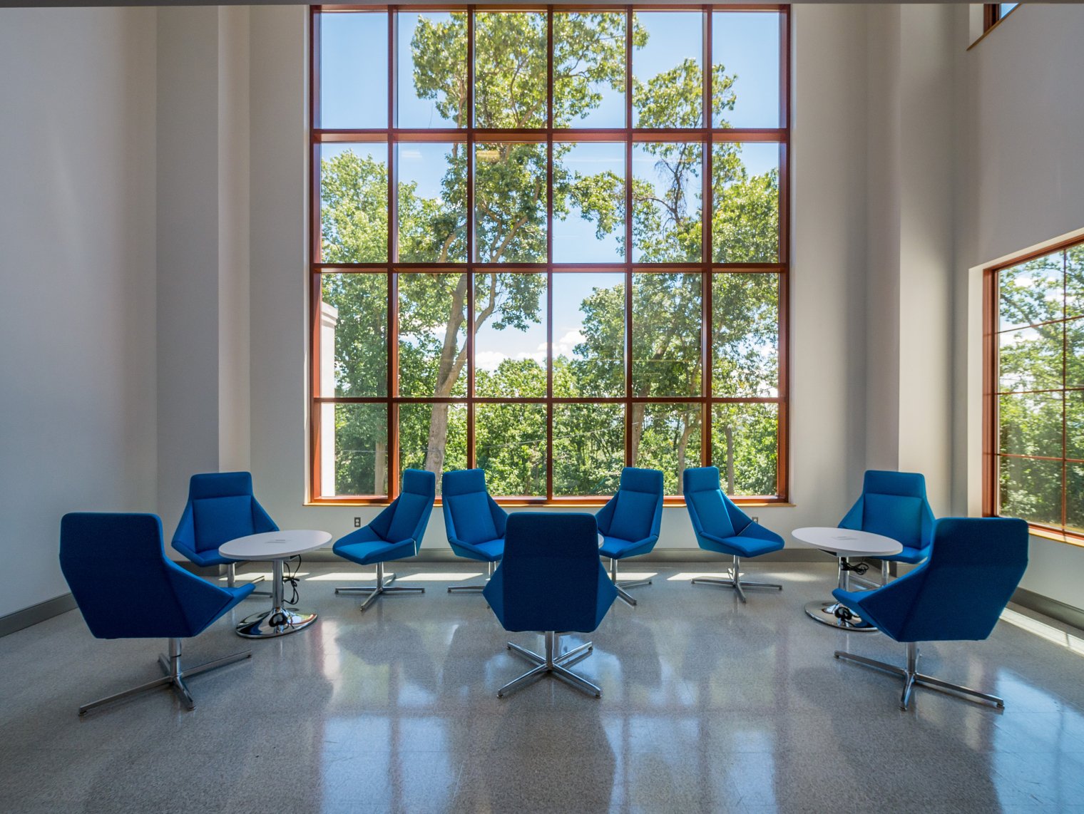Interior spaces within SCM Building 