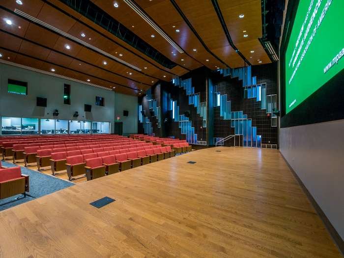 Presentation Hall view from stage