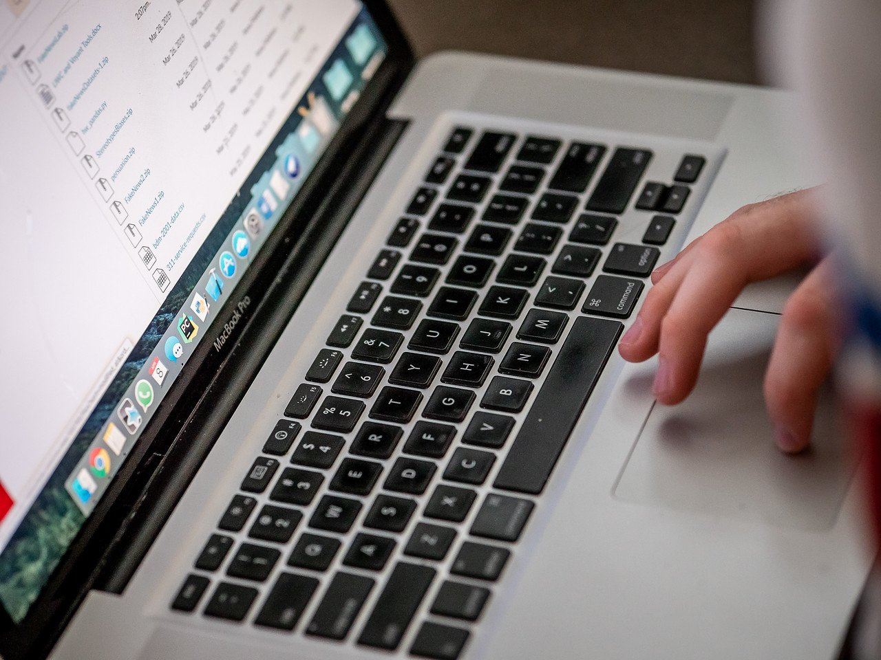 computer trackpad