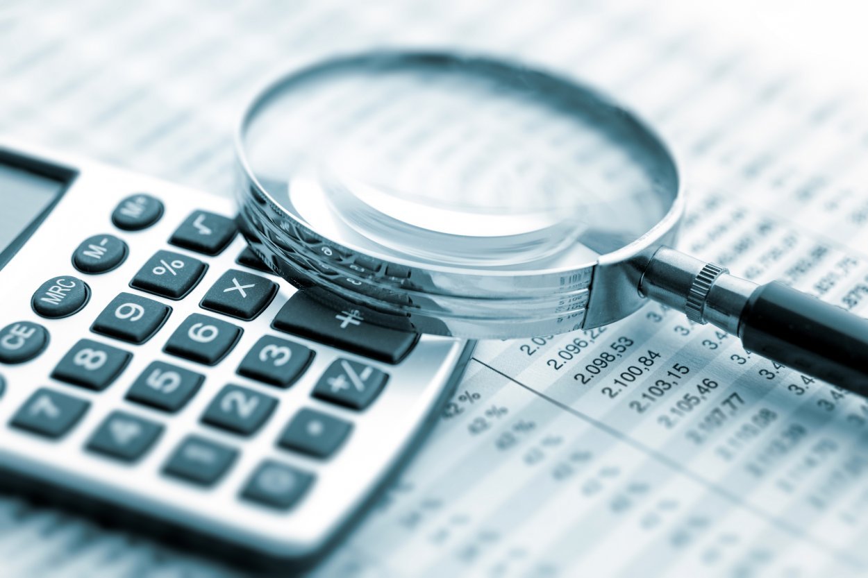 Stock image of calculator