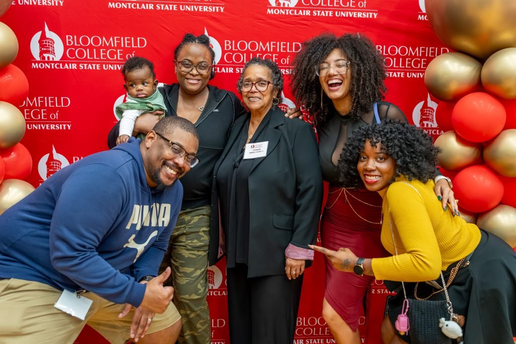 group of BC alumni at homecoming