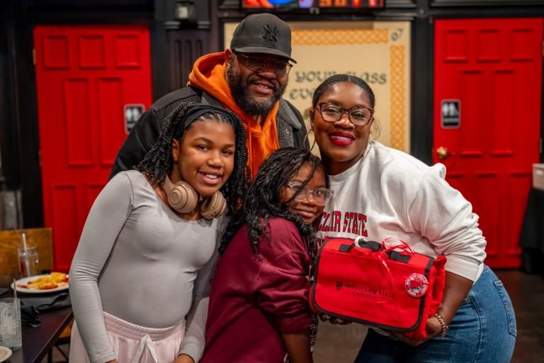 a family at a holiday celebration