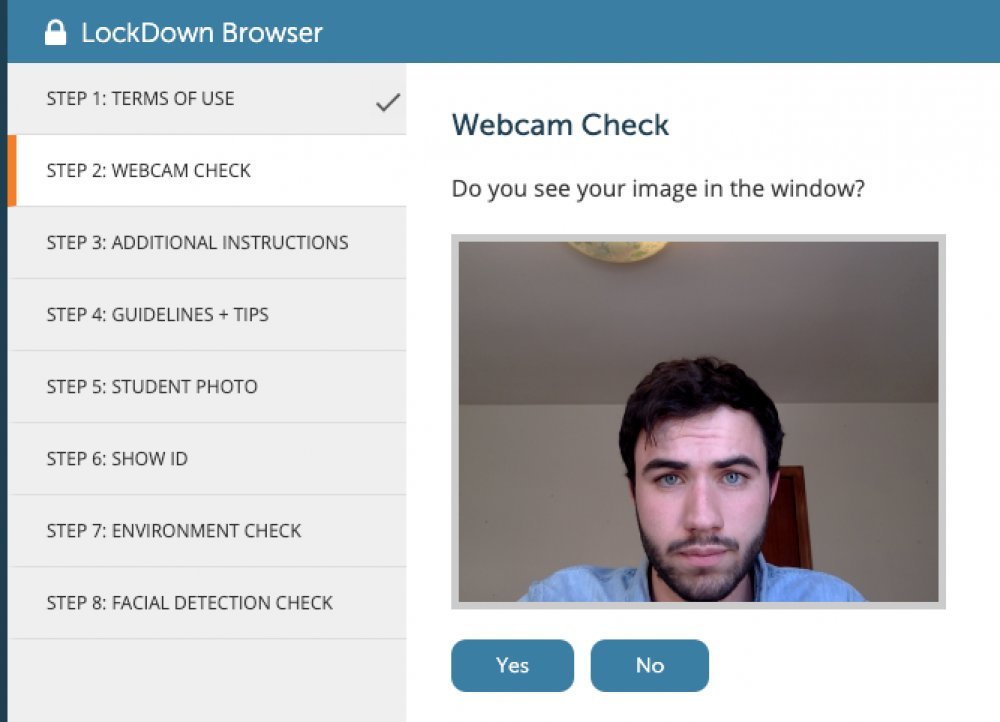 webcam check
