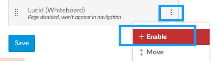 How to enable Lucid in Canvas.