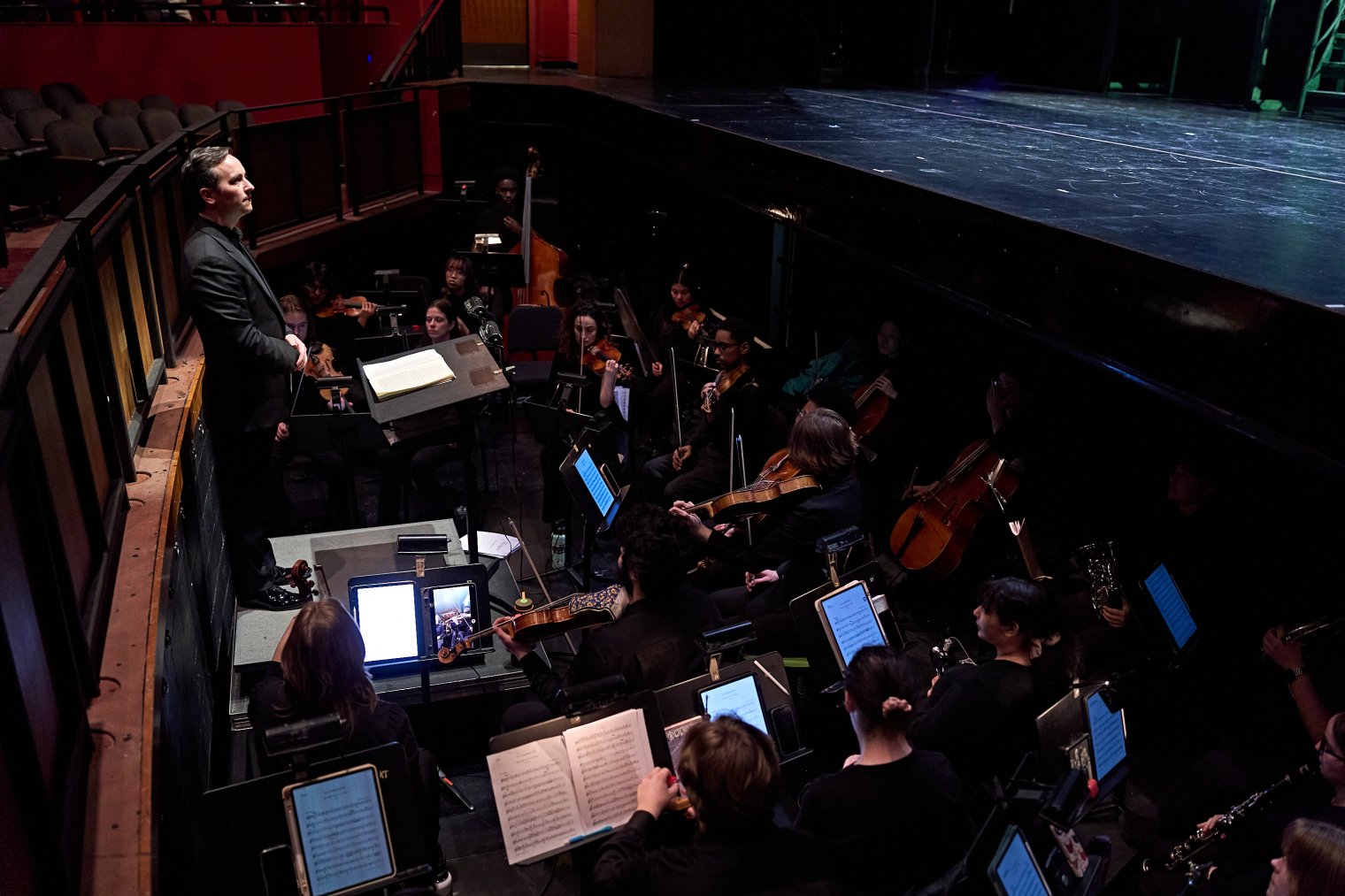 Magic Flute orchestra pit