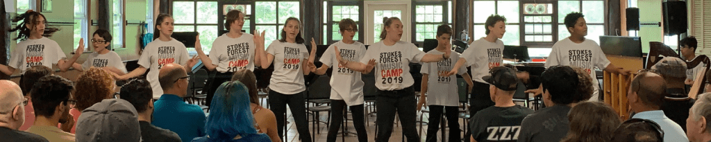 Select choir rehearsing