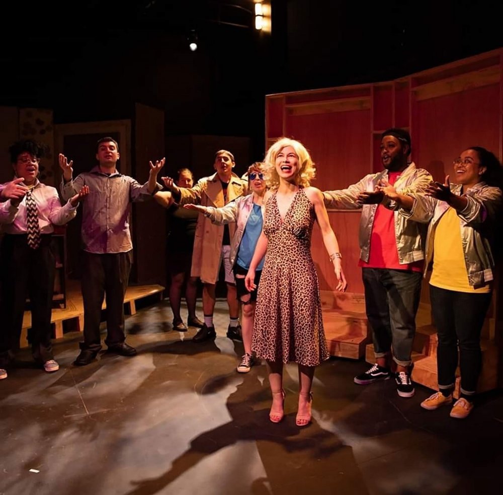 Nicole D’Angelo as Audrey in the EPIC Players’ Little Shop of Horrors.