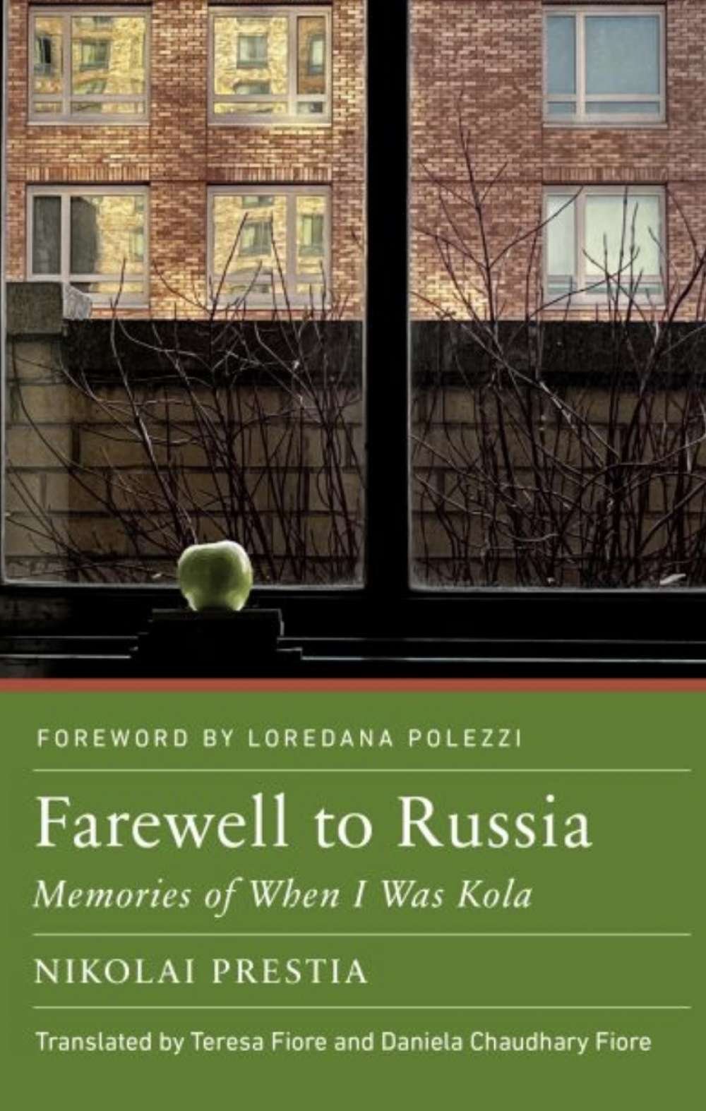  Book cover for Nikolai Prestia's book "Farewell to Russia: Memories of When I Was Kola"