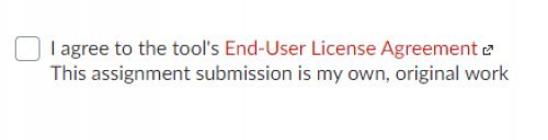 End-User agreement popup