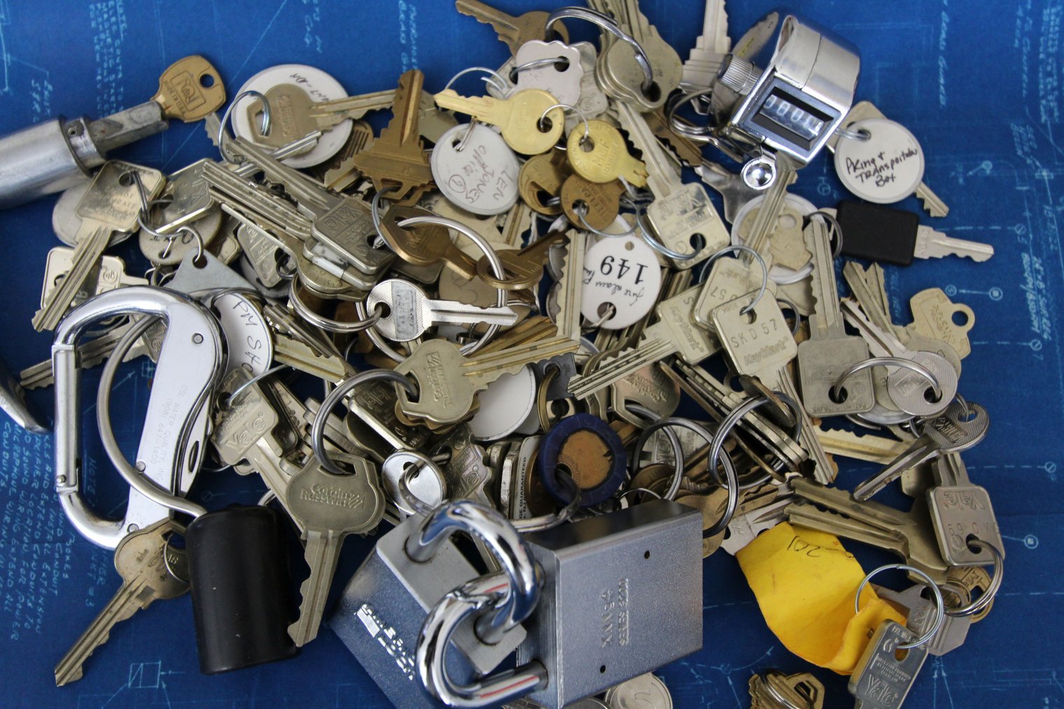 Photo of door keys
