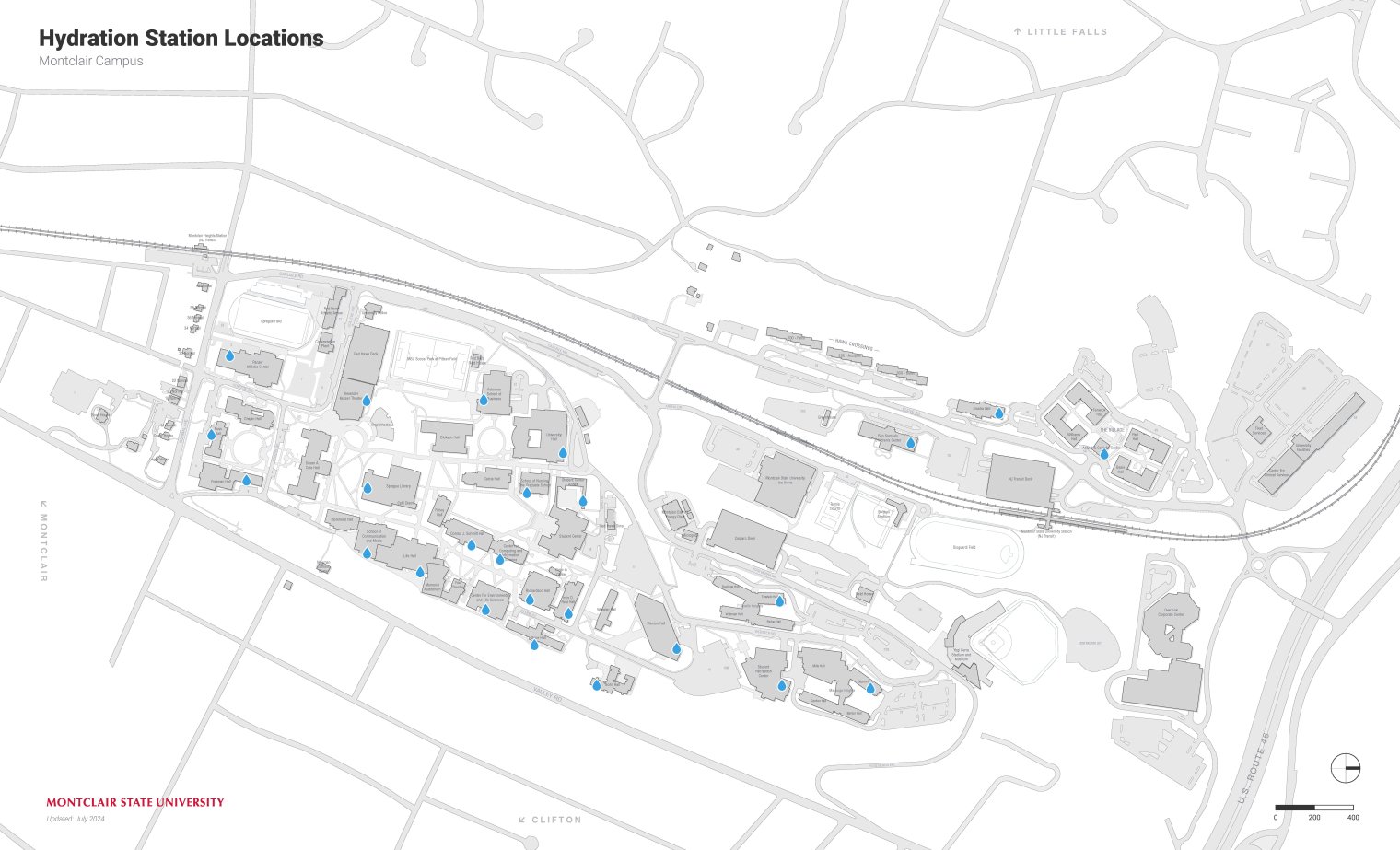 Montclair Campus Hydration Stations
