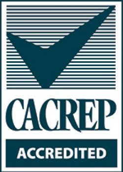 Logo for CACREP accredited programs 