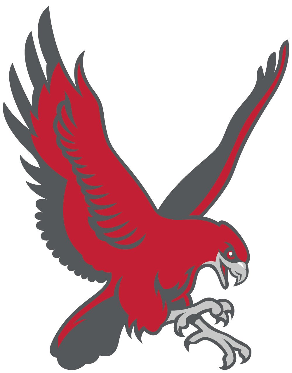 Red Hawk logo for MSU.