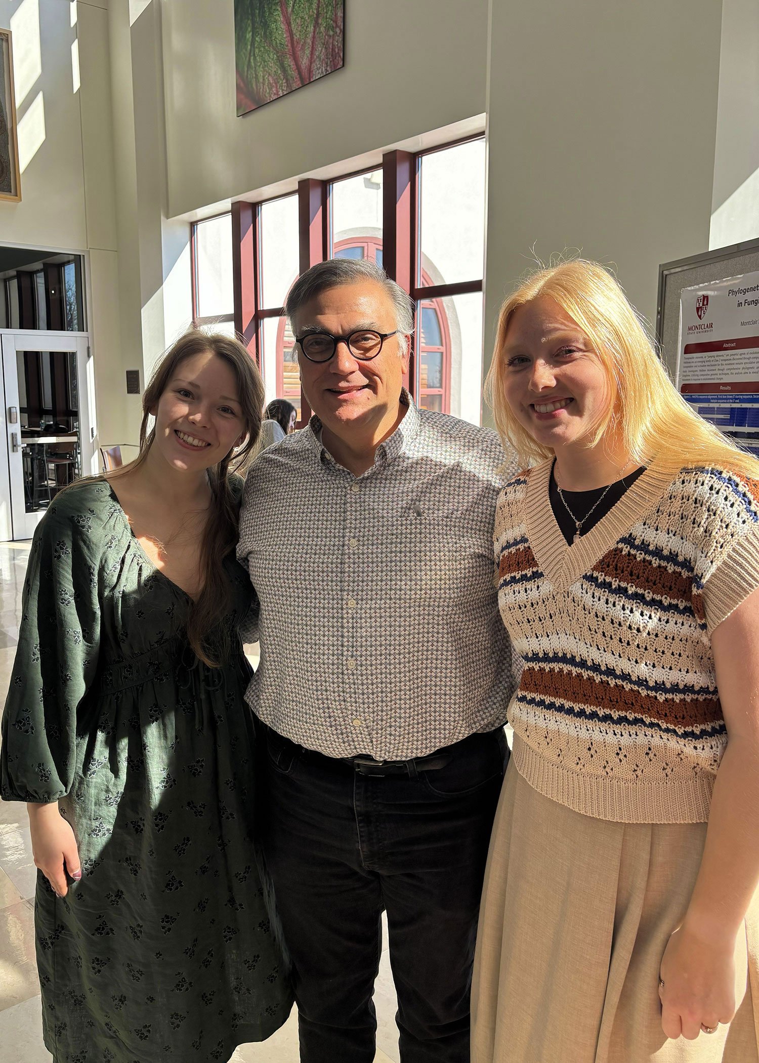 Rylee, Kelly, and Dr. Bologna in CELS