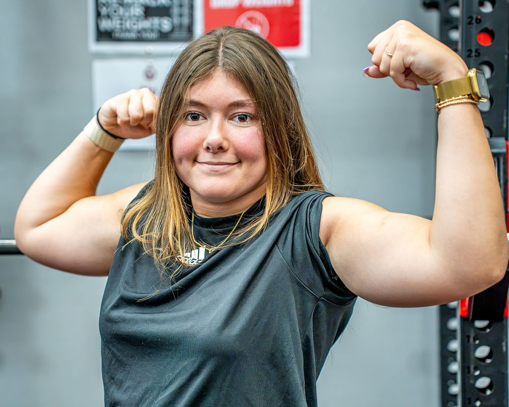 student personal trainer hailey