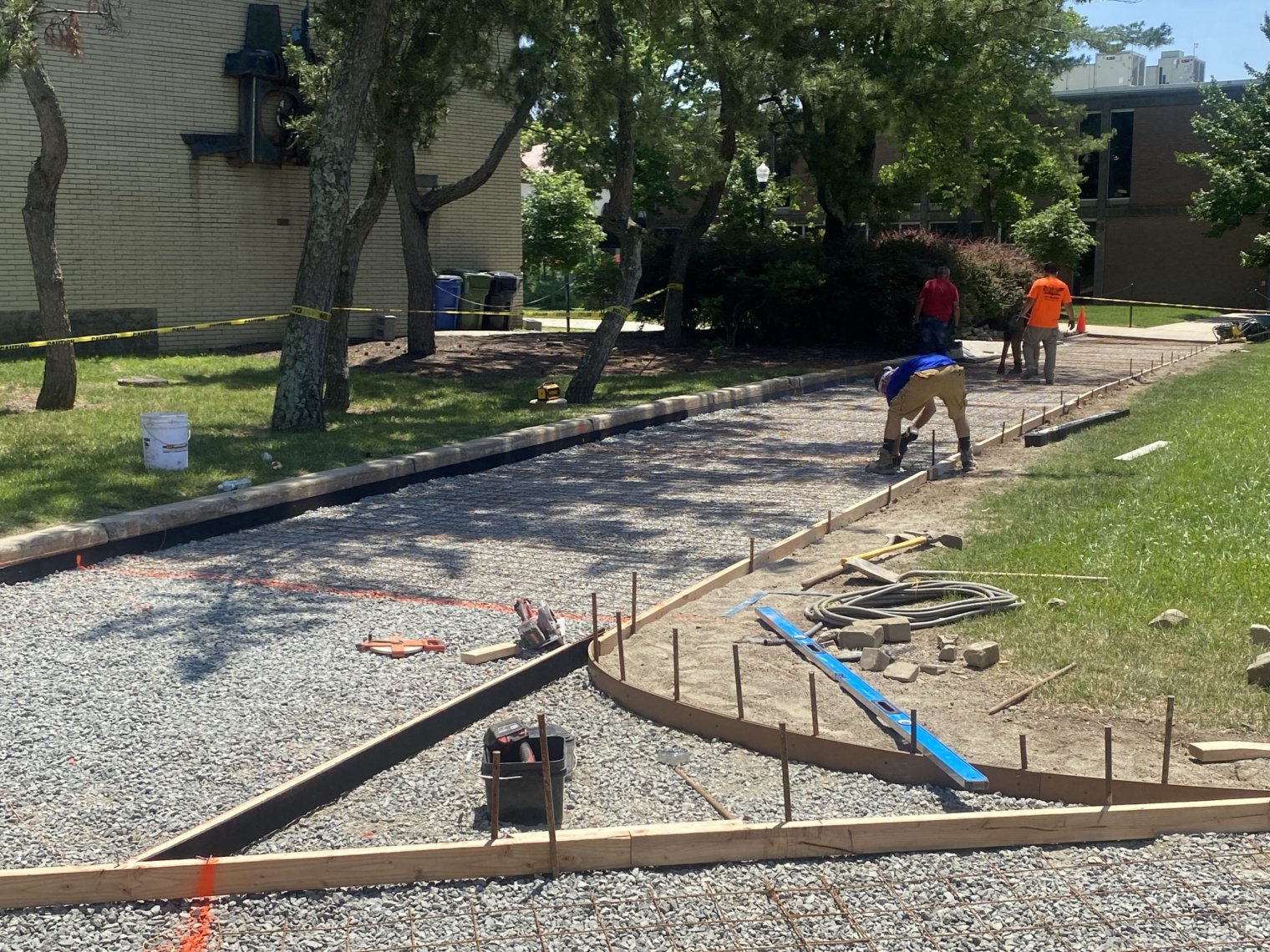 Sidewalk Upgrades Around the University