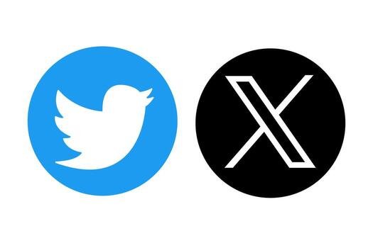 Twitter/X logos