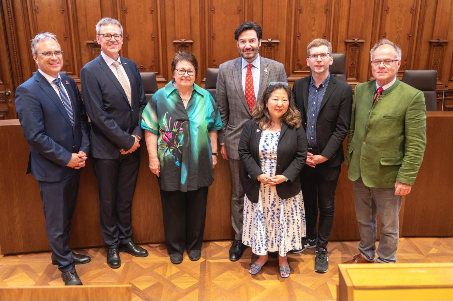 president koppell with graz delegates