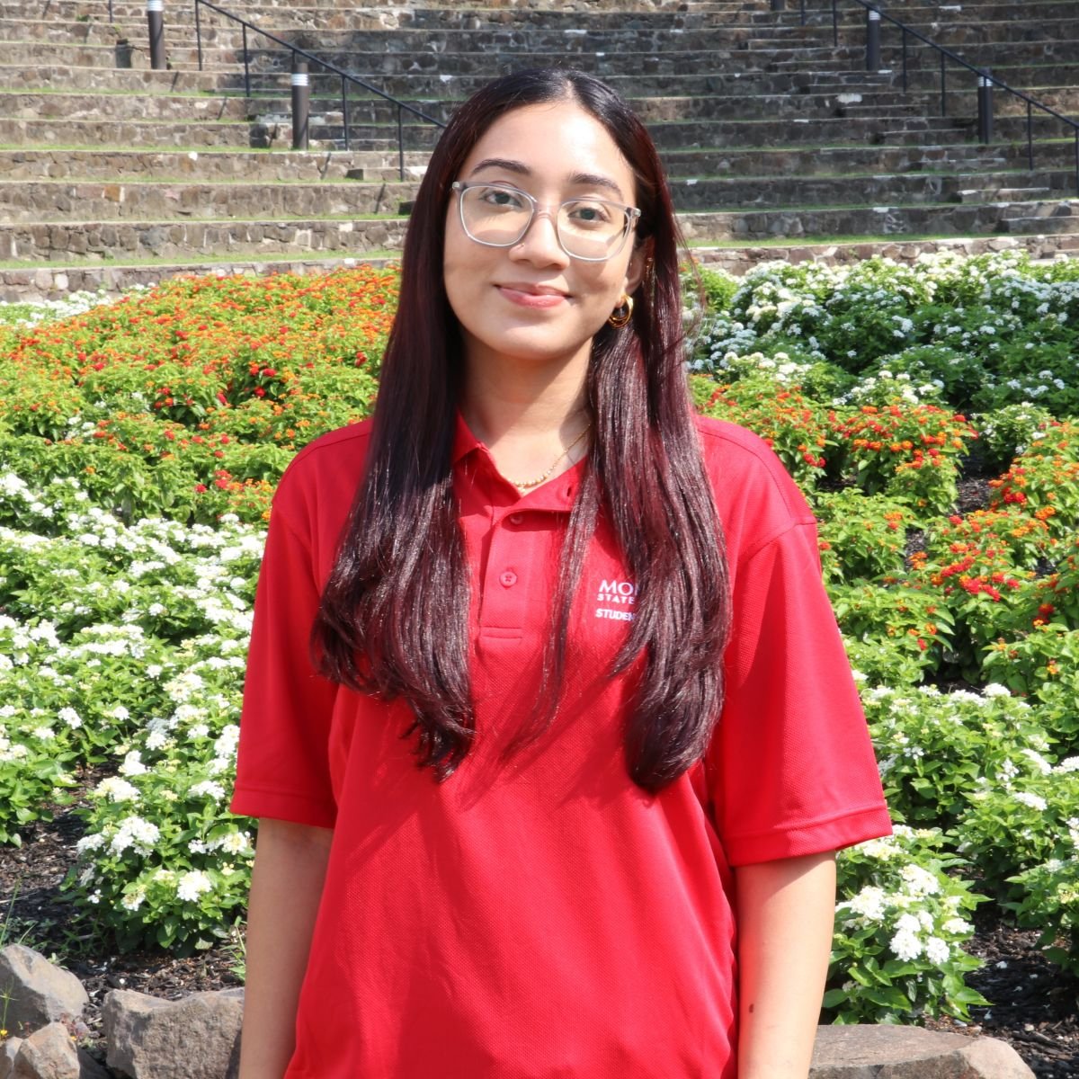 Photo of Student Center Information Desk Assistant Amy
