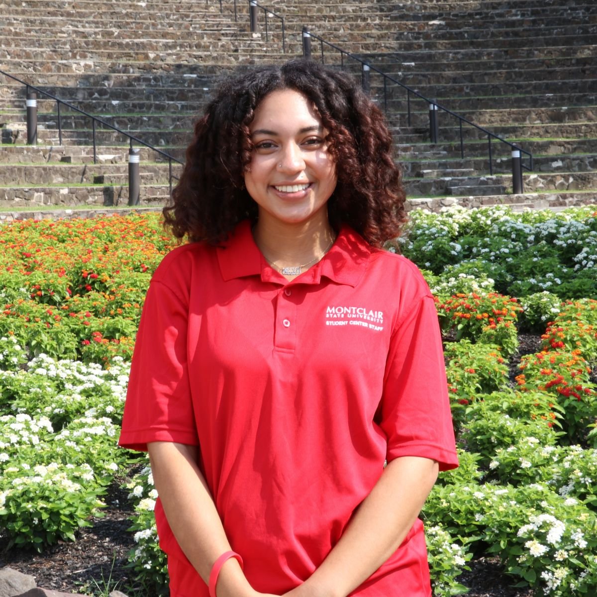 Photo of Student Center Information Desk Assistant Ashely