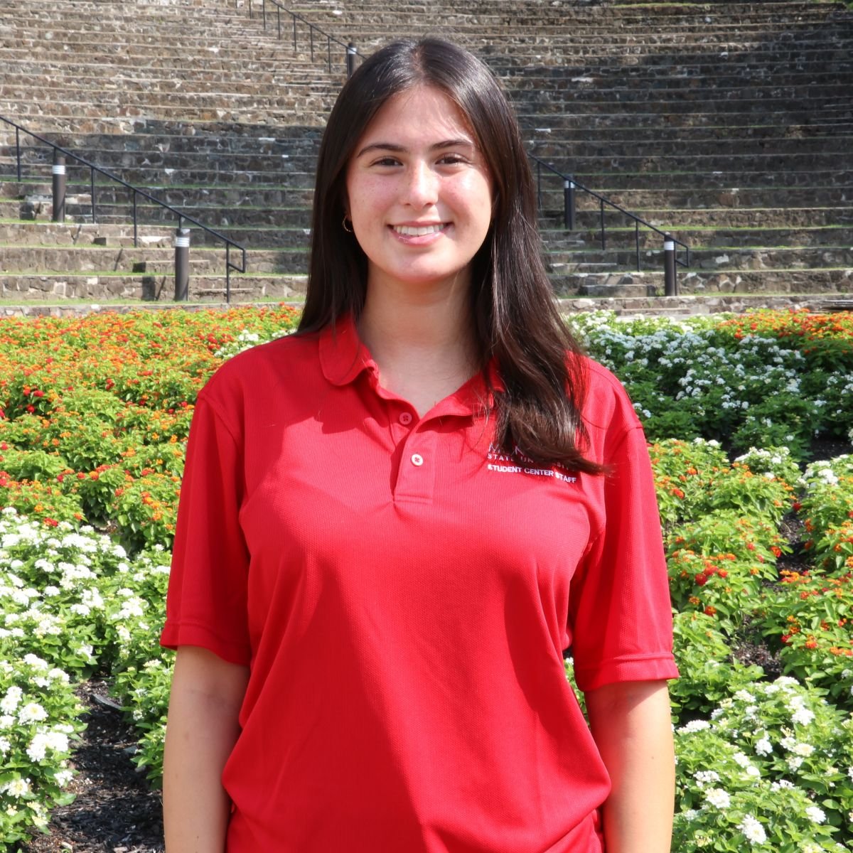 Photo of Student Center Information Desk Assistant Deema