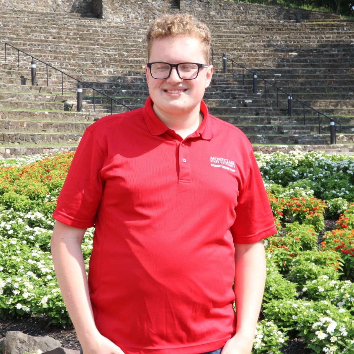 Photo of Student Center Information Desk Assistant Kyle
