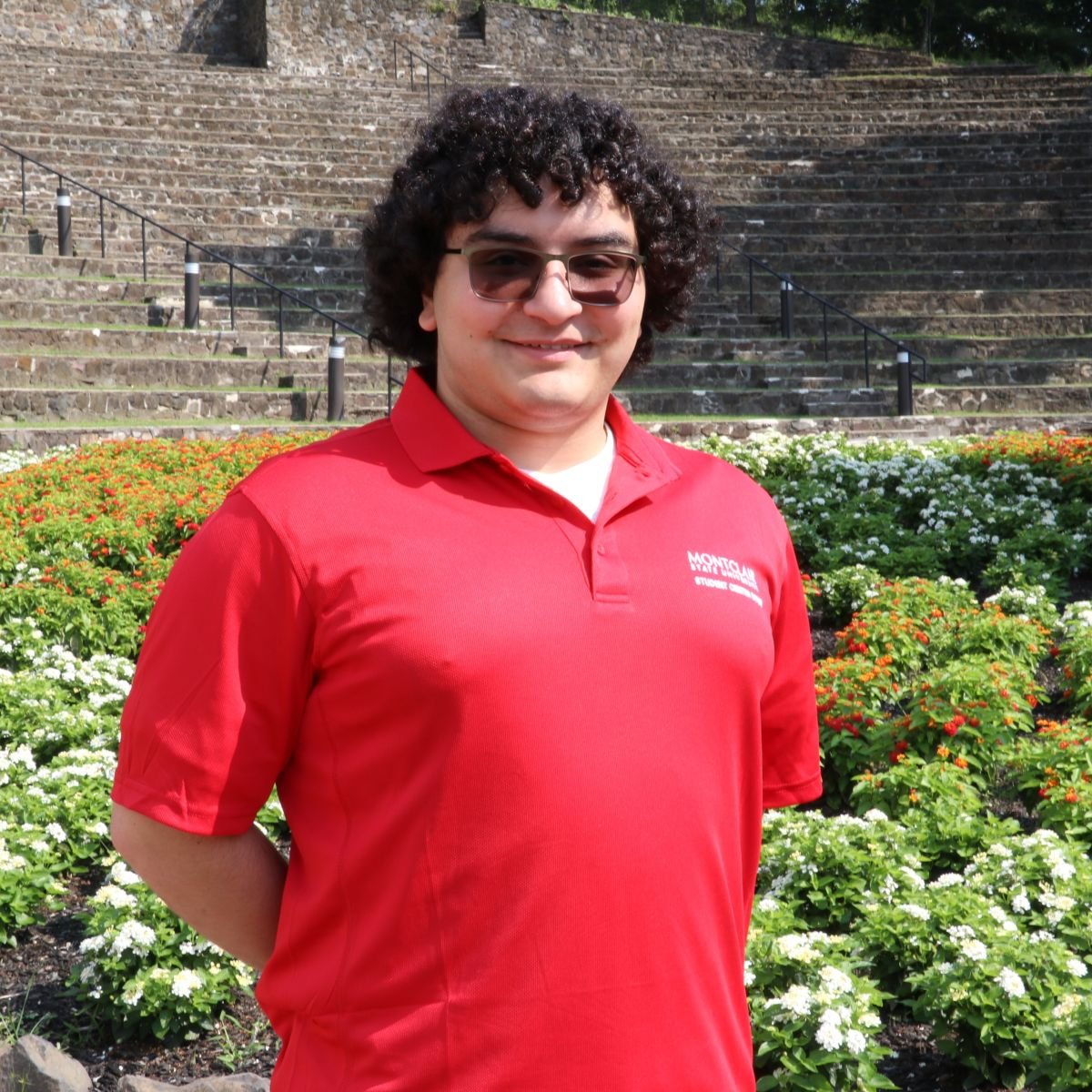 Photo of Student Center Information Desk Assistant Michael