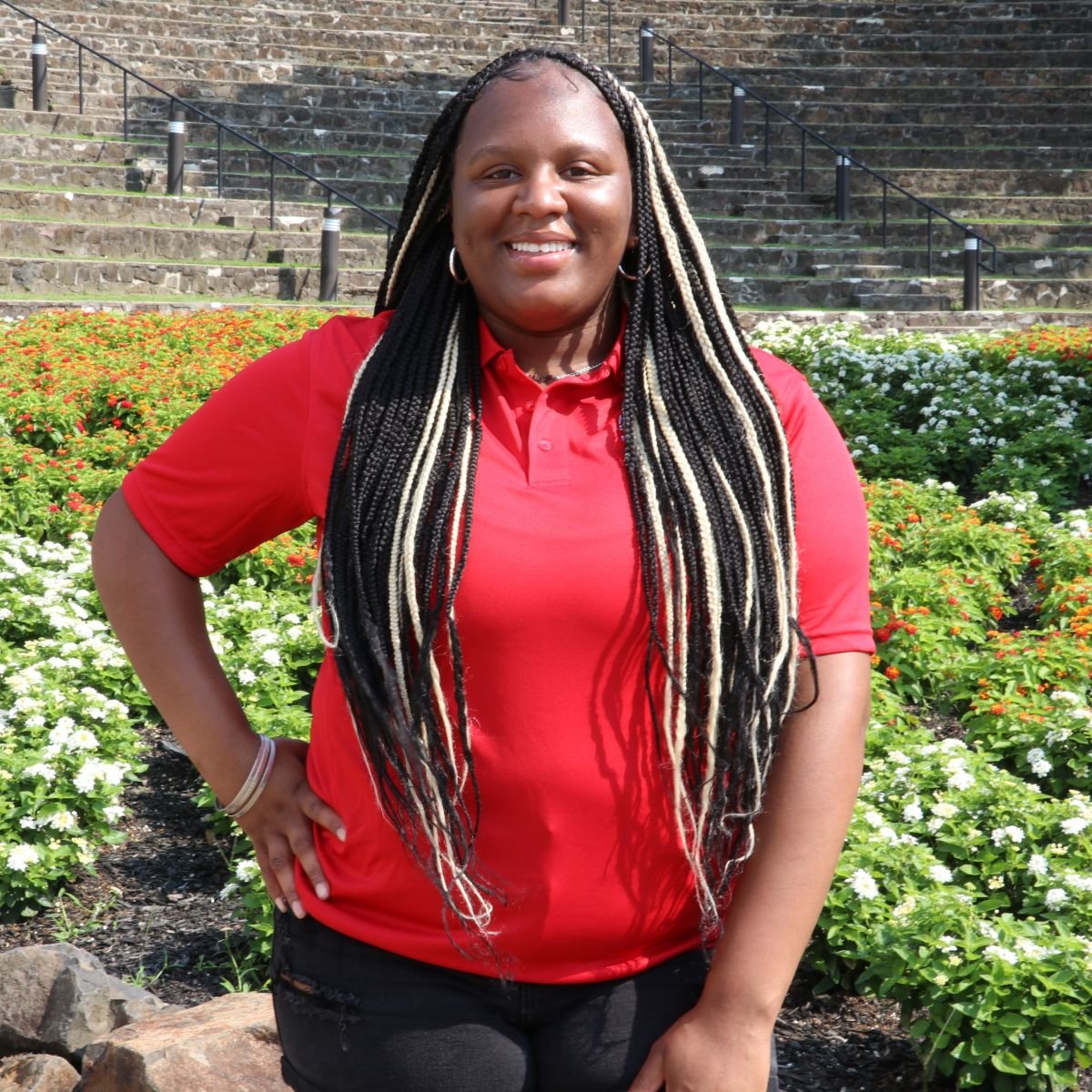 Photo of Student Center Information Desk Assistant Niriah