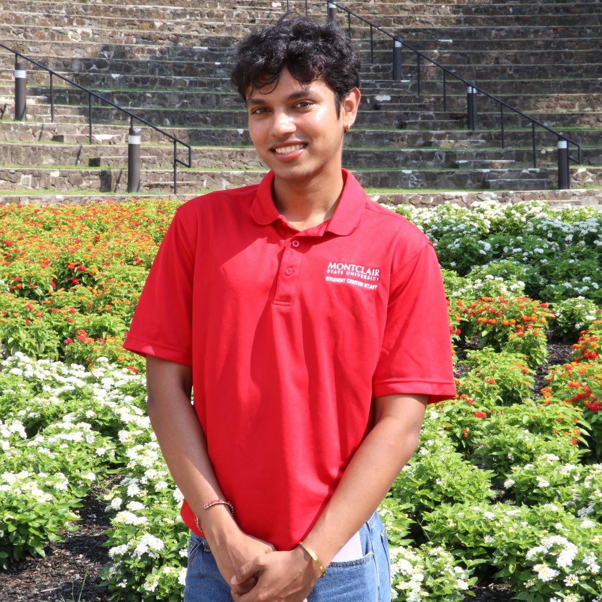 Photo of Student Center Information Desk Assistant Raj
