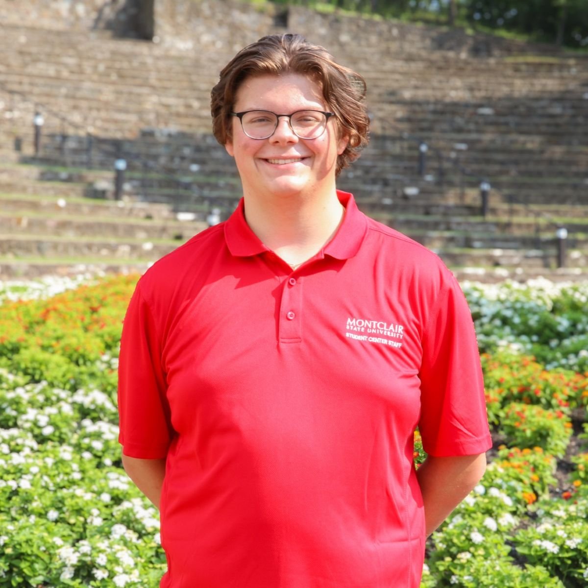 Photo of Student Center Information Desk Assistant Tommy
