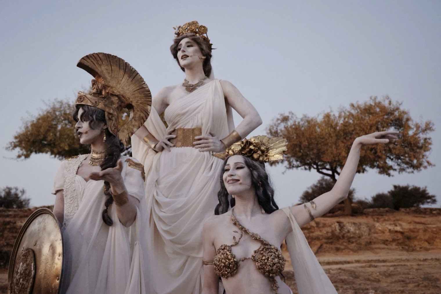 Three Greek goddesses
