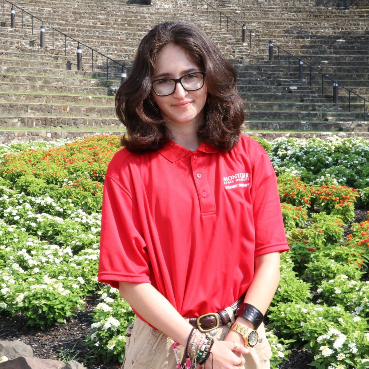 Photo of Student Center Information Desk Assistant Valentina