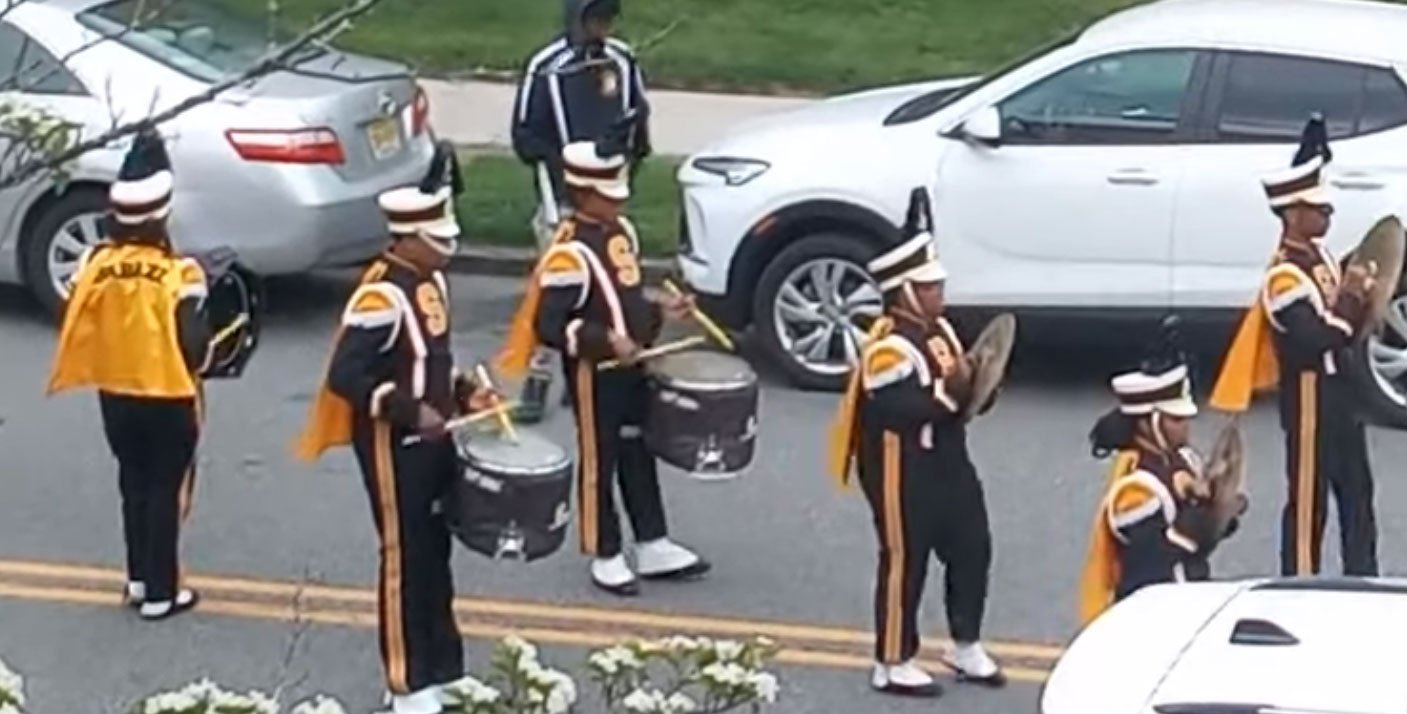a marching band