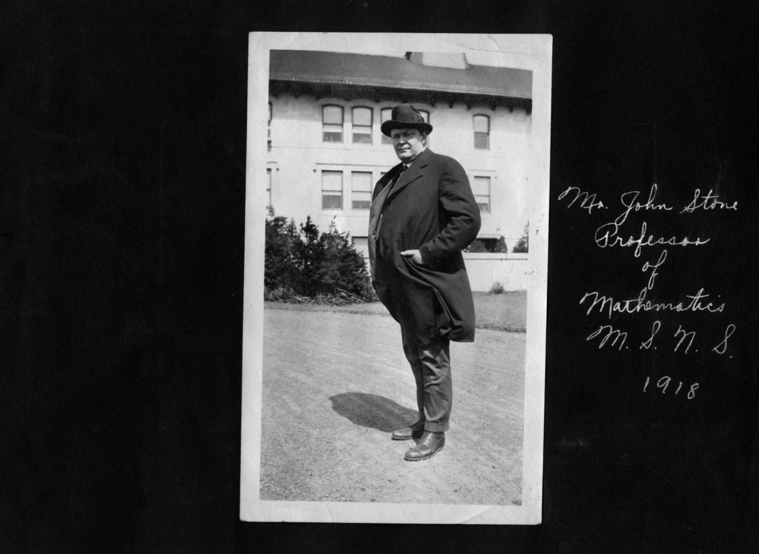 photograph of john stone