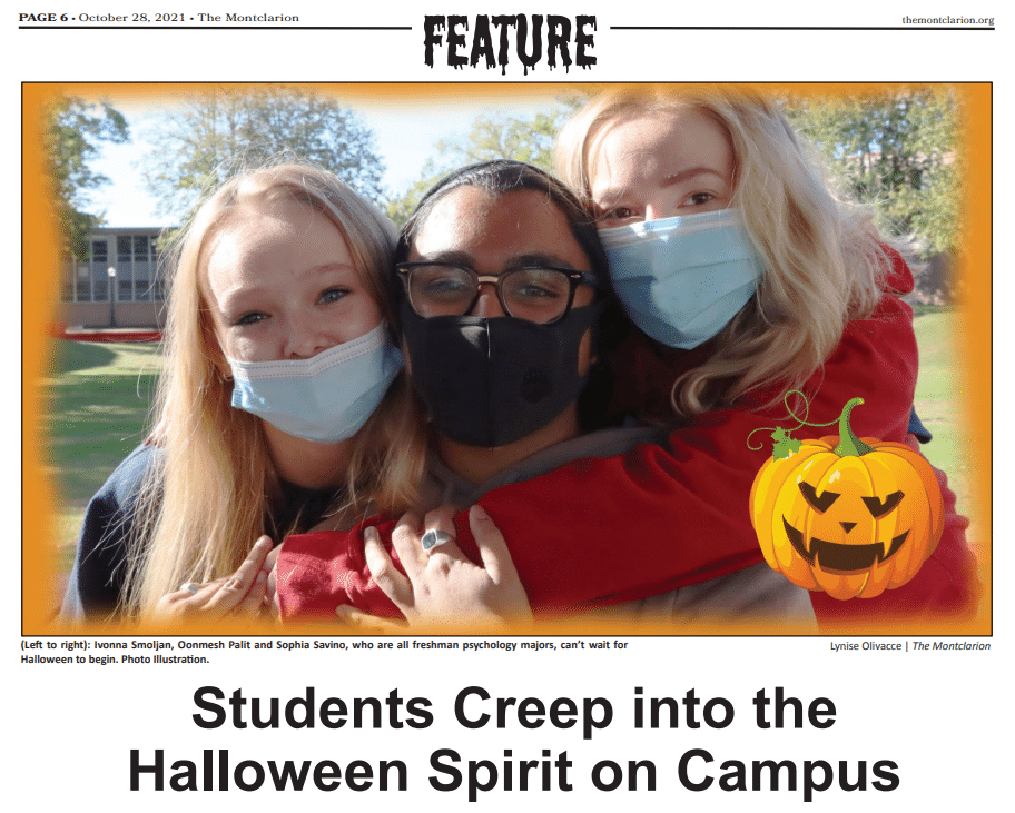 students wearing medical masks on halloween