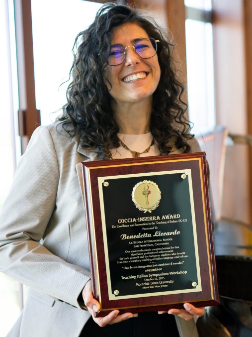 Benedetta-Liccardo receives 2025 Teaching Award 