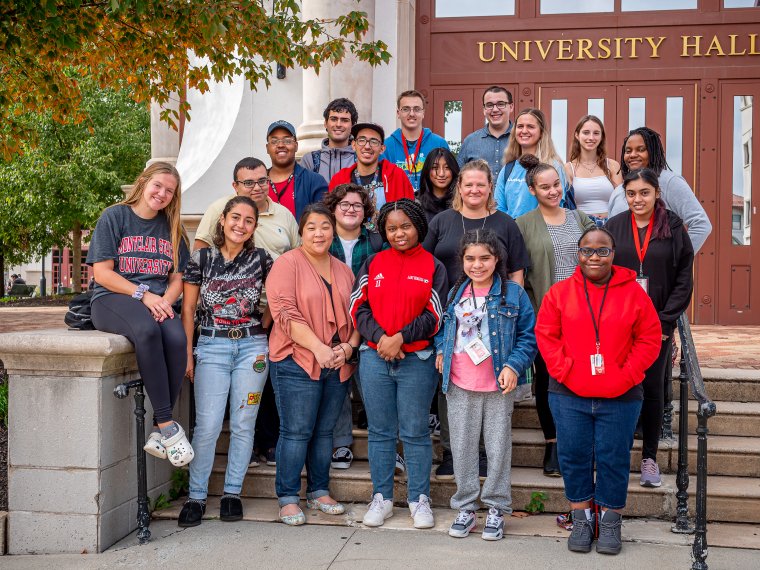 group shot of the 2021 IAC class
