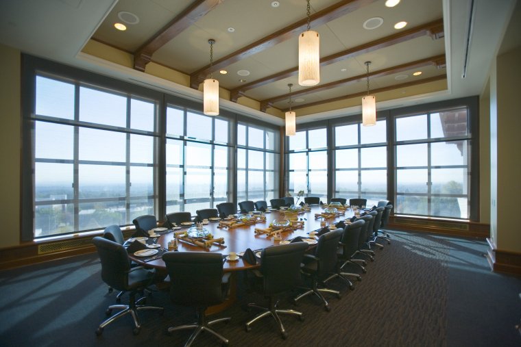 presidents dining room inside the conference center