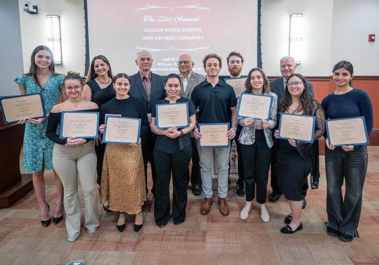 2024 Italian Scholarship recipients